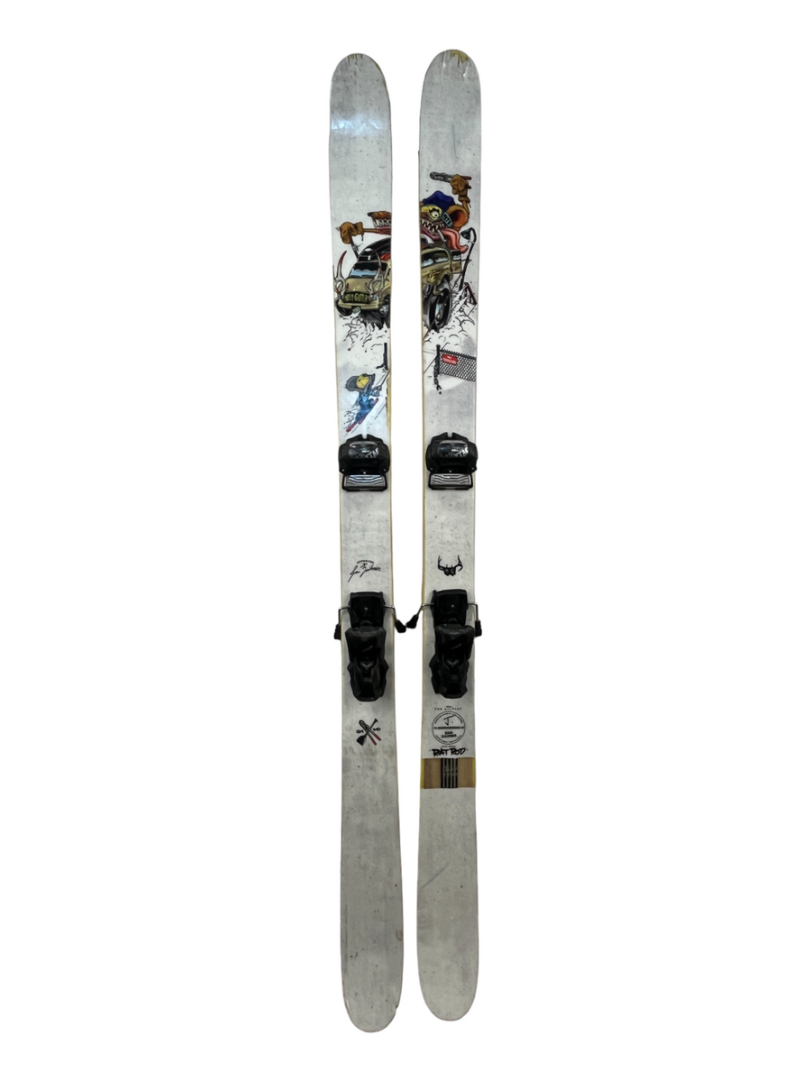 J Skis Allplay Rat Rod Skis with Tyrolia Attack 16 Bindings