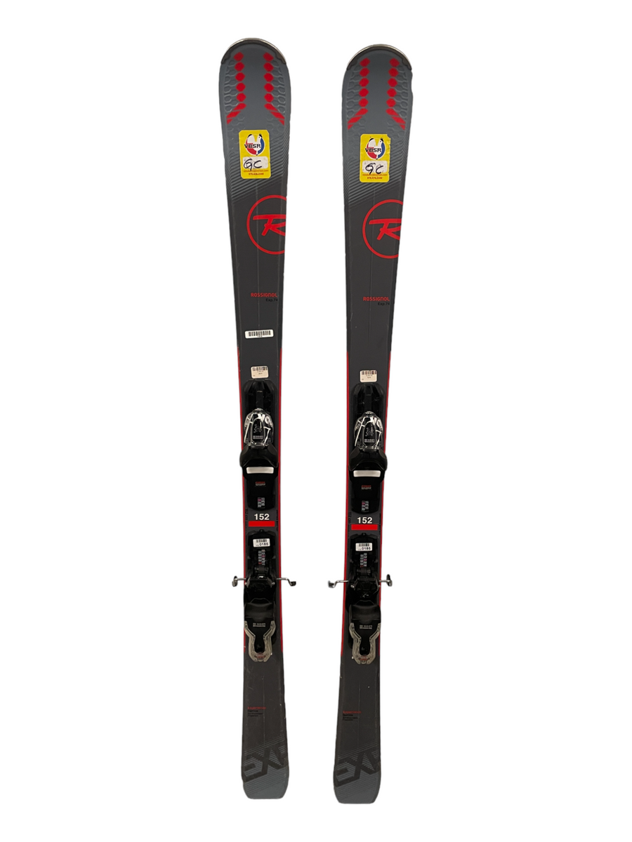 Rossignol EXP 74 Skis With Look Xpress 10 Demo Bindings