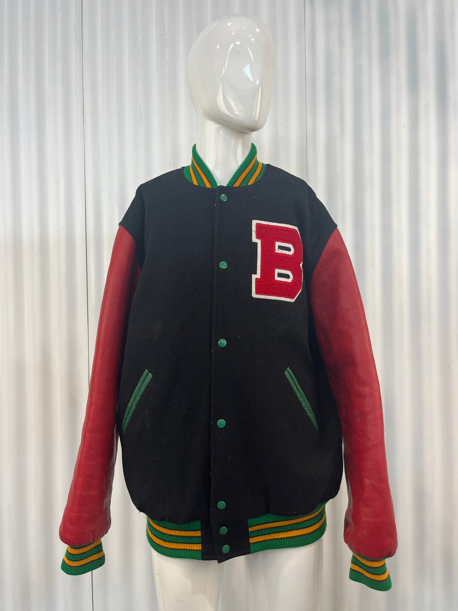 Boston Team Vintage Rasta Sports Jacket