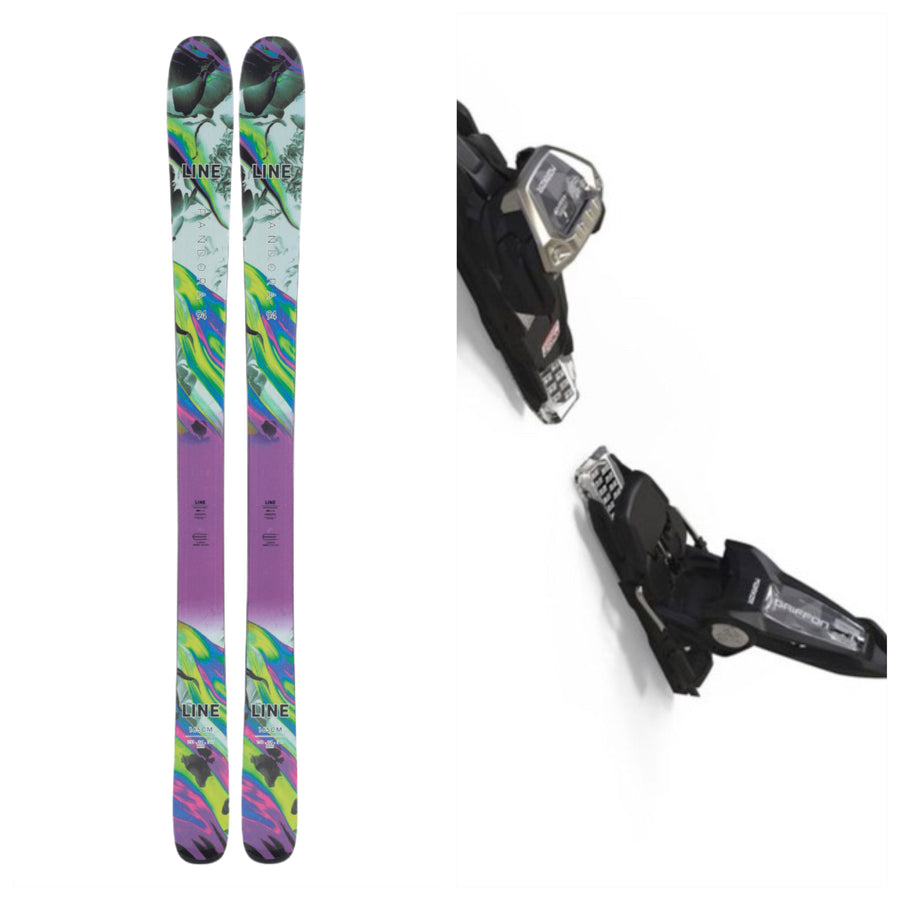 LIne Pandora 94 skis 2024 w/ Marker Griffon 13 Bindings
