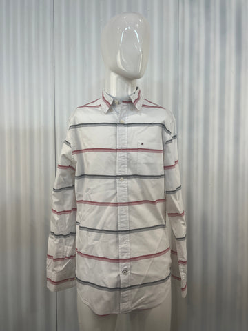 Tommy Hilfiger Wide Stripe Dress Shirt