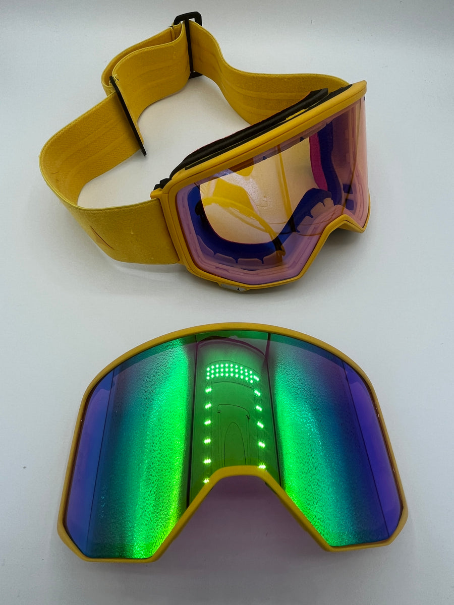 Atomic Four Q HD Yellow Goggles W Extra Lens