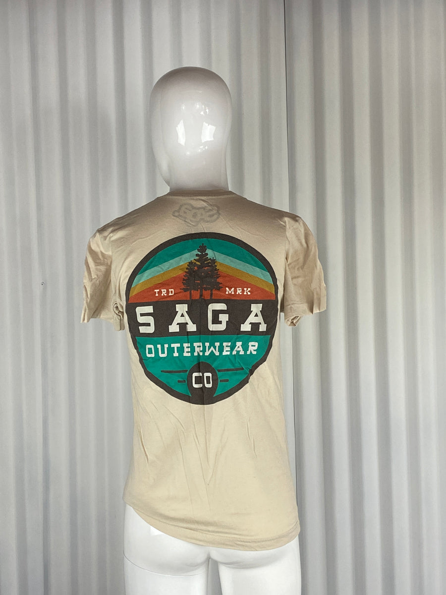 Saga 70s Logo Tee Shirt