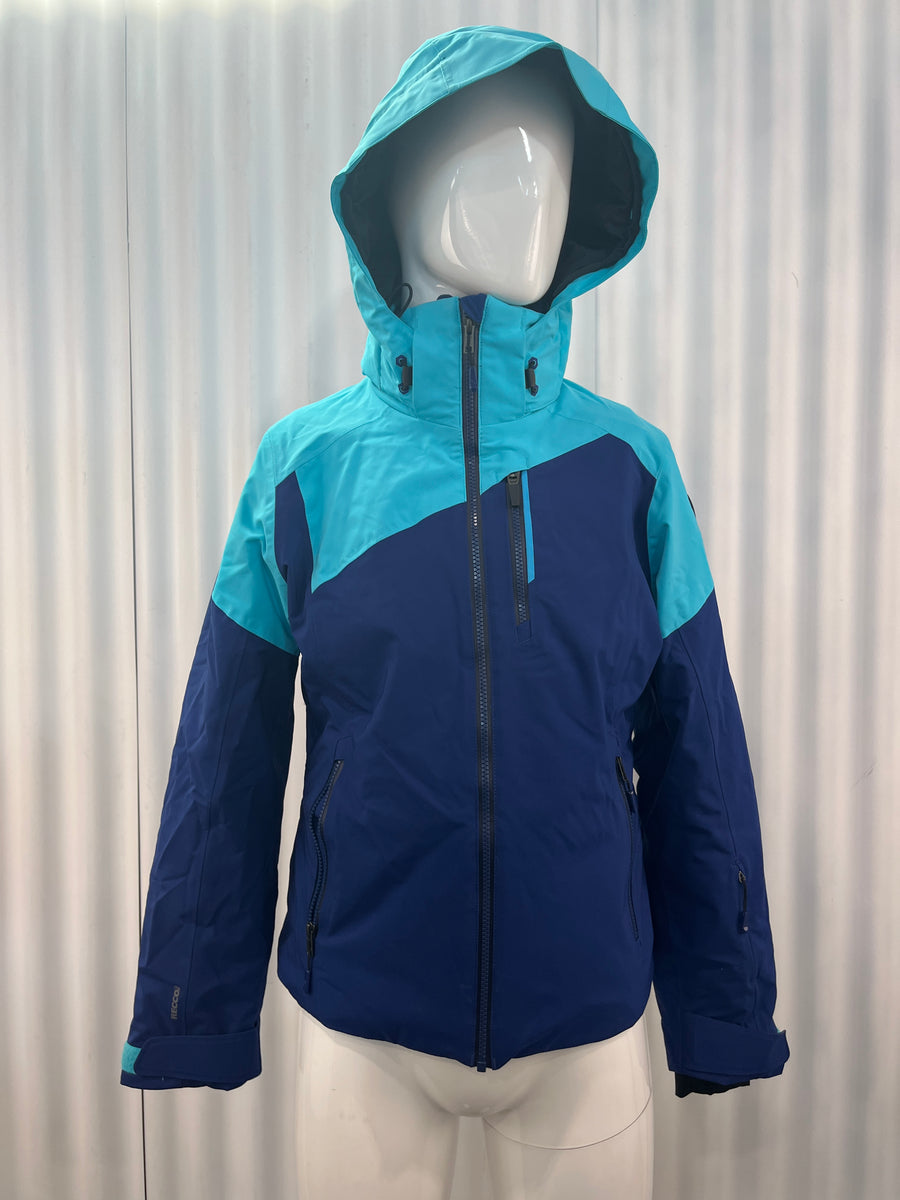 Obermeyer Split Blue Fusion Recco Jacket