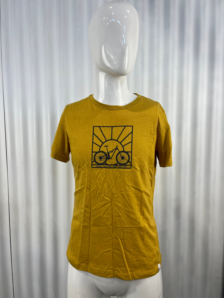 Flylow Pedal Harder Amarillo W T-Shirt