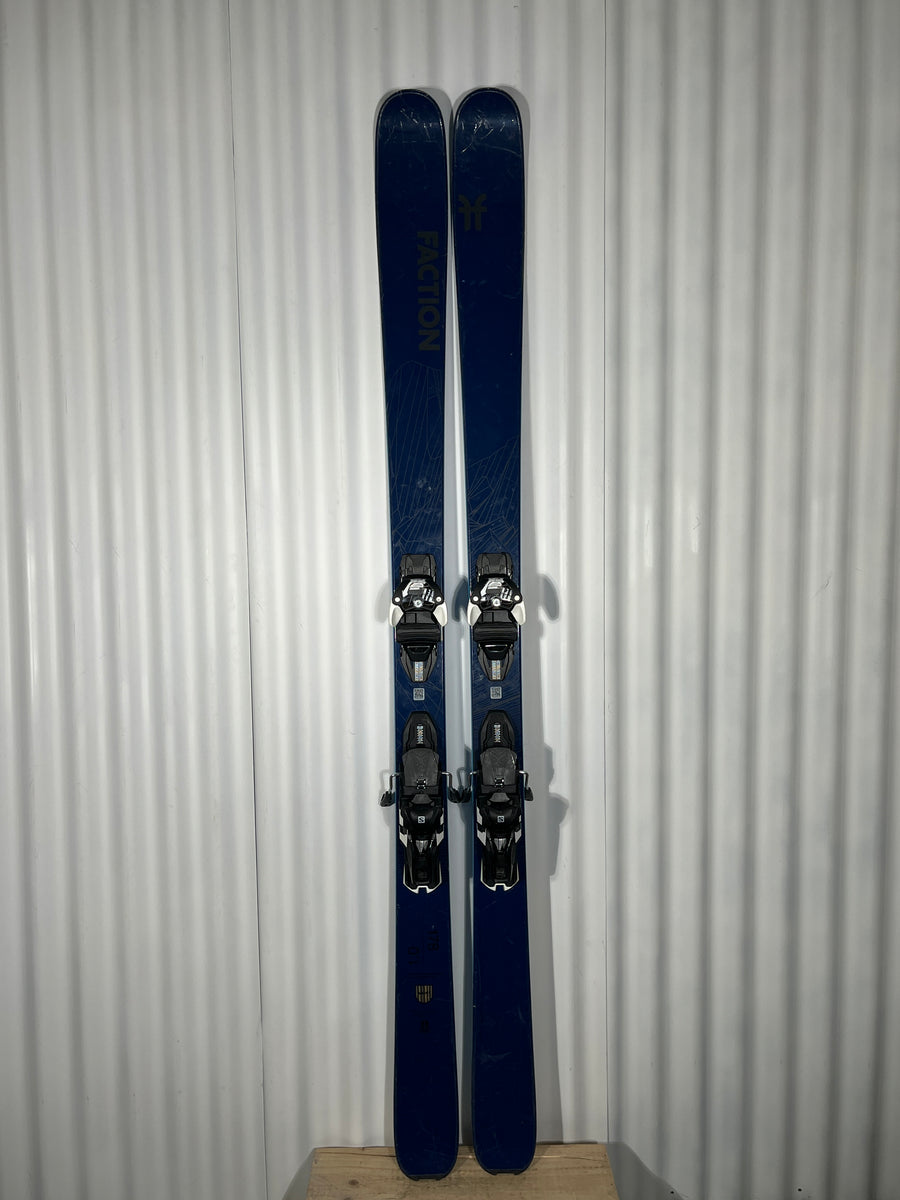 Faction Agent 1.0 Skis With Warden 13 Bindings