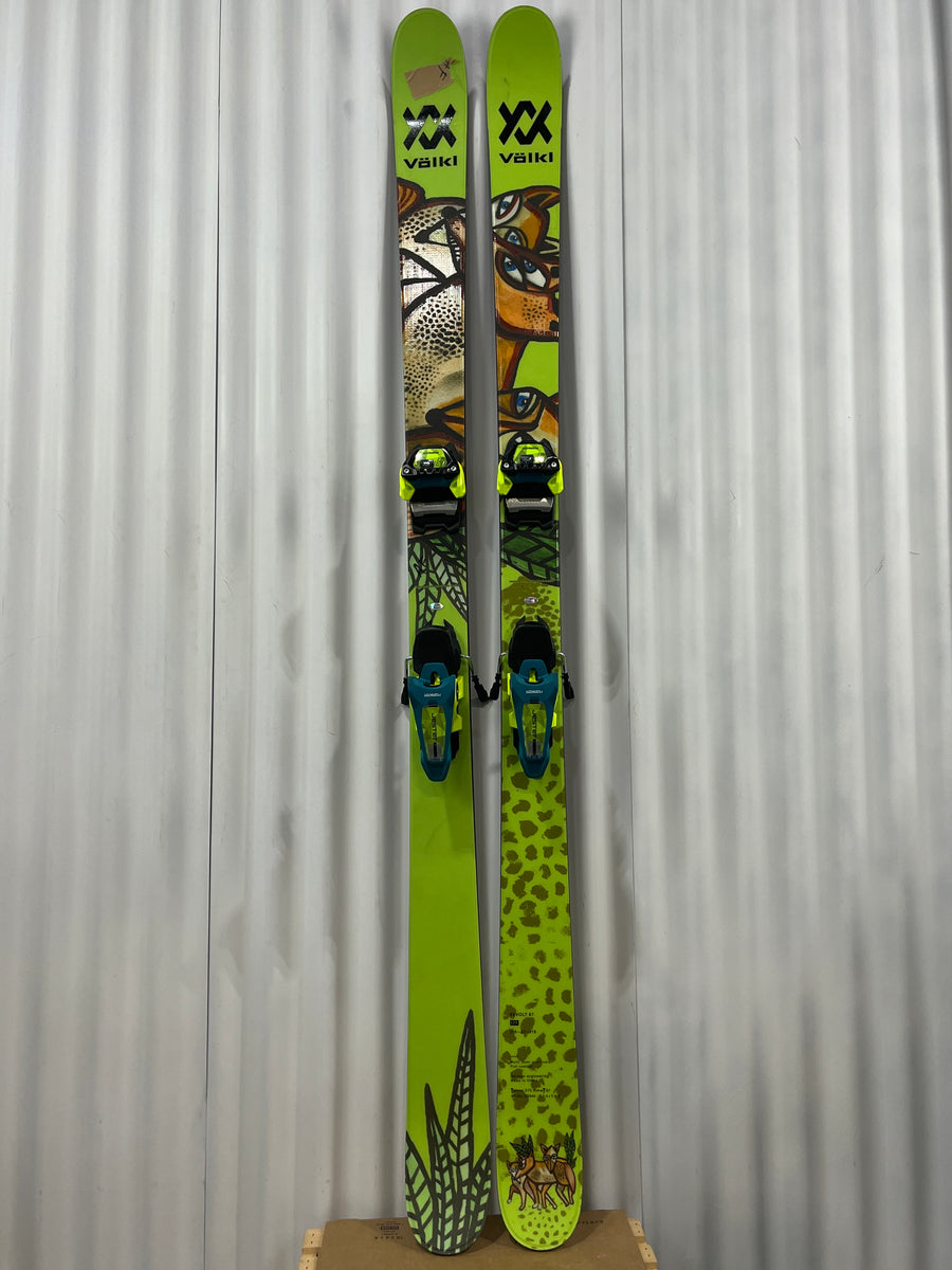 Volkl Revolt 87 Skis With Marker Jester 18 Ski Bindings