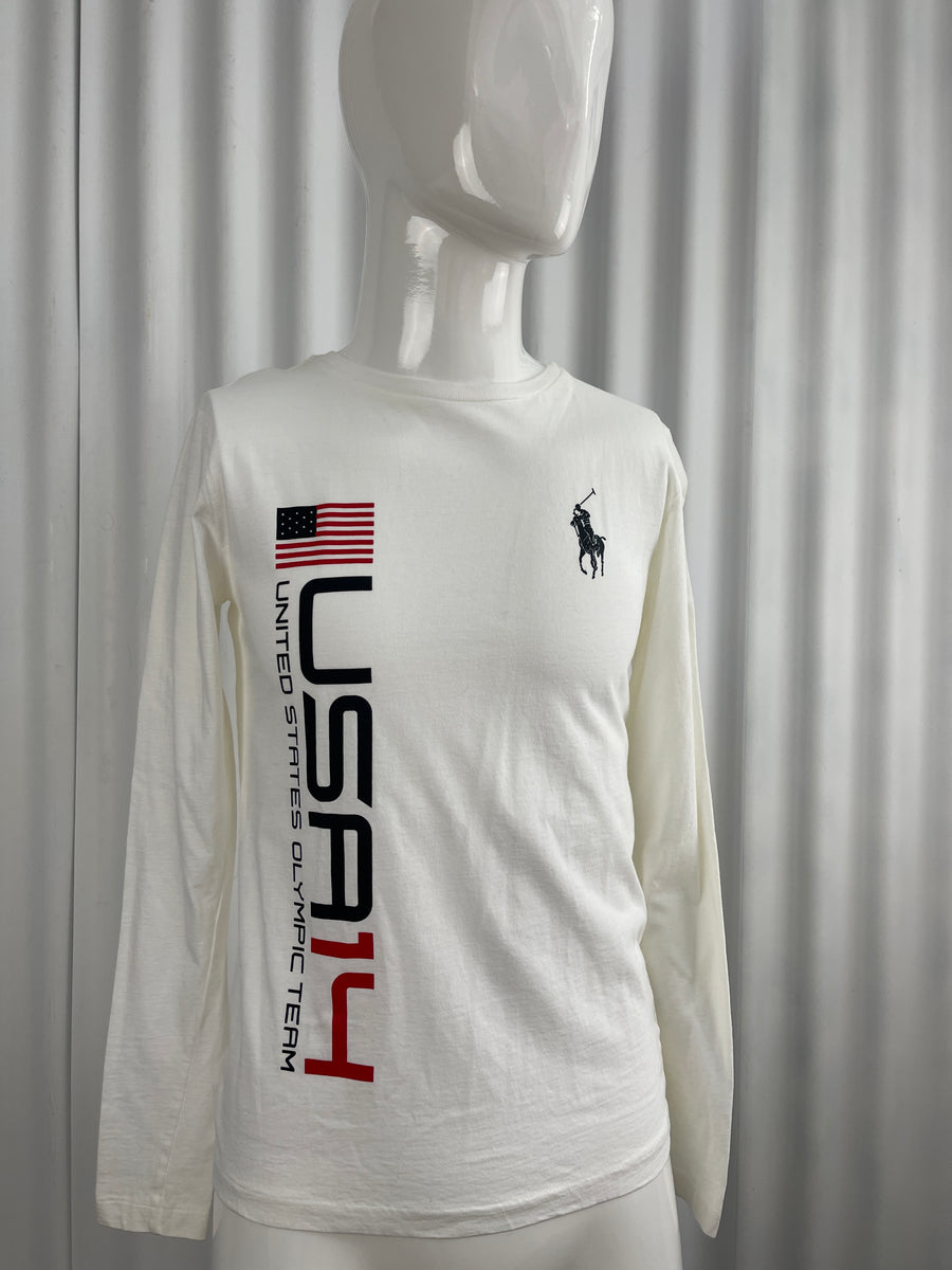 Ralph Laruen 2014  USA Olympic Team Long Sleeve Shirt