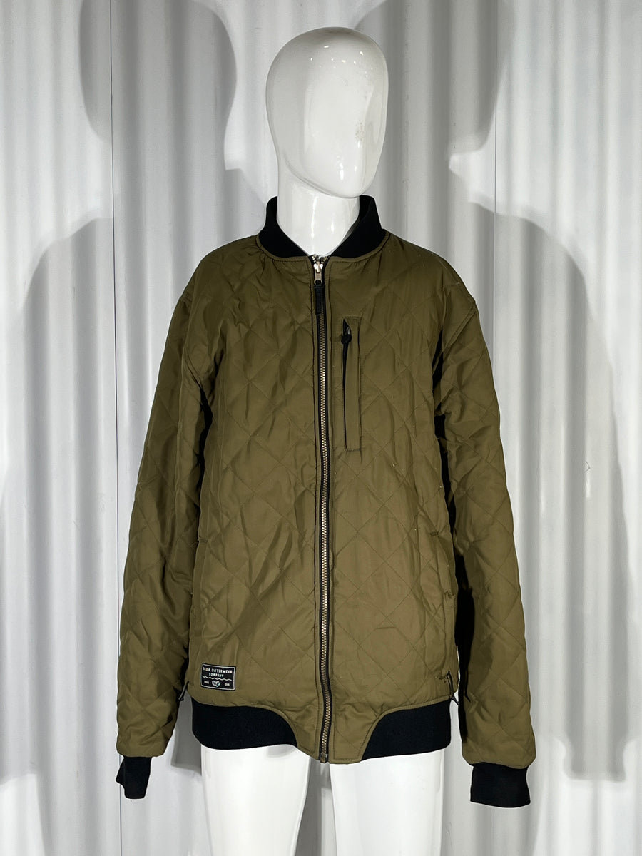 Saga Zip Up Insulated Camo Jacket