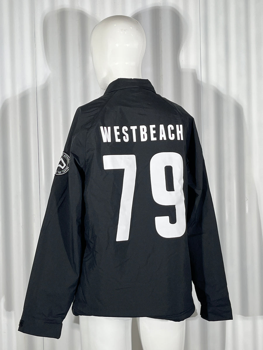 WestBeach 79 Button Up Fleece Collared Jacket